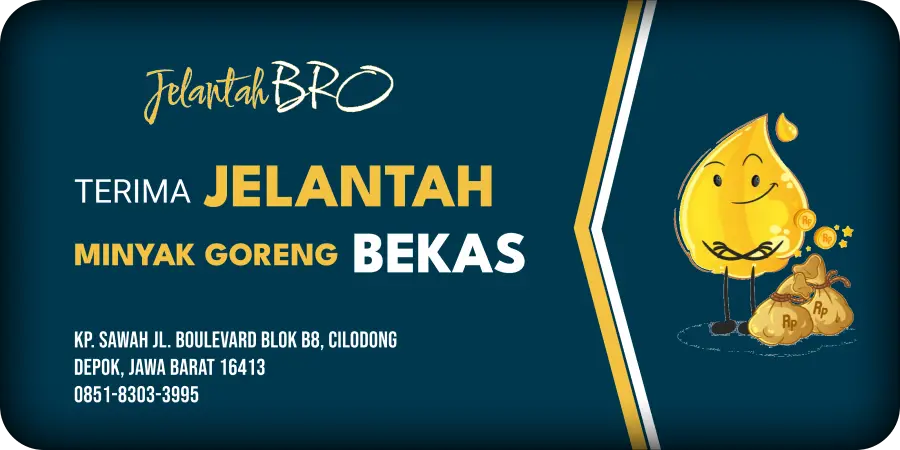 Jual Minyak Jelantah Depok: Pengepul Jelantah Cabang Cilodong