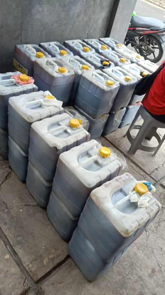 pick-up customer jelantah