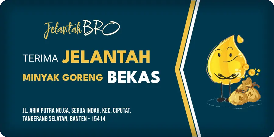 Jual Minyak Jelantah Ciputat: Pengepul Jelantah Tangerang Selatan