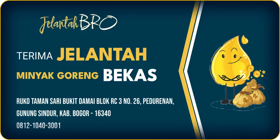 Jual Minyak Jelantah Gunung-Sindur Pengepul Jelantah Bogor