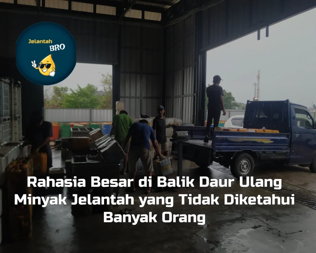 Rahasia Daur Ulang Minyak Jelantah