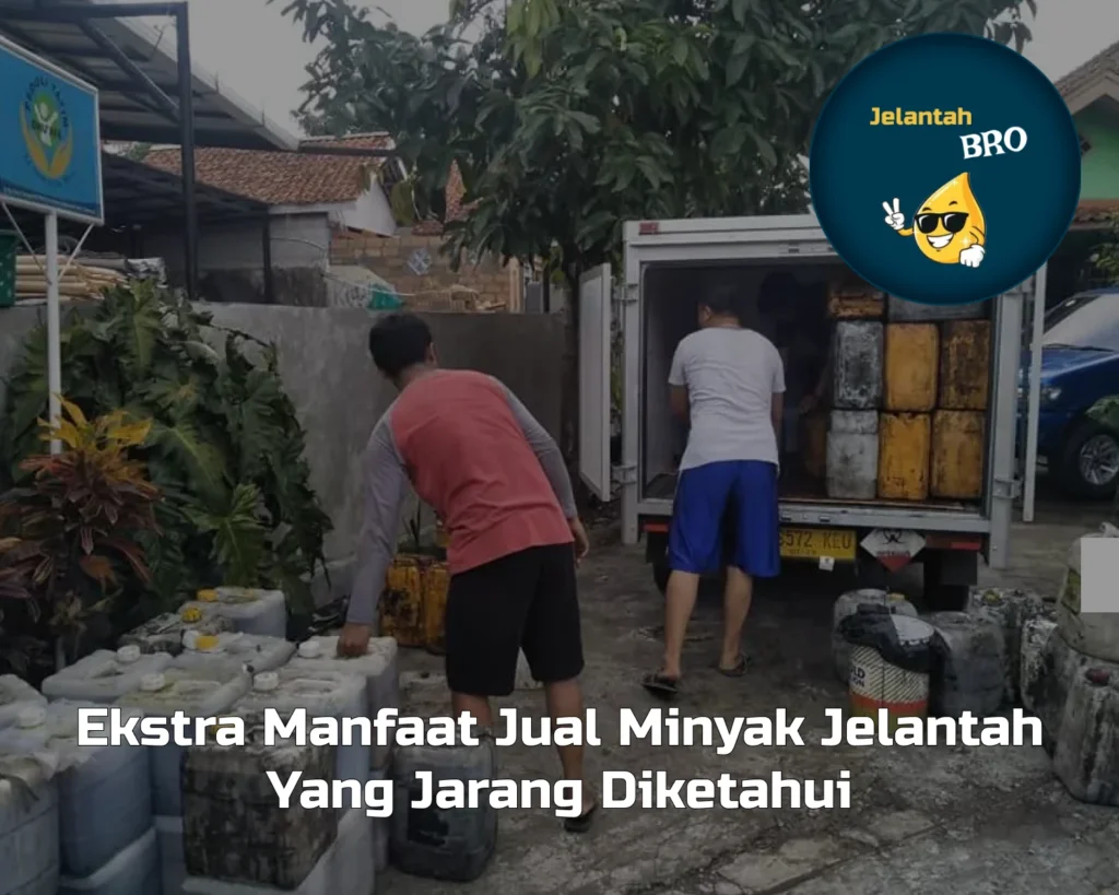 Ekstra Manfaat Jual Minyak Jelantah